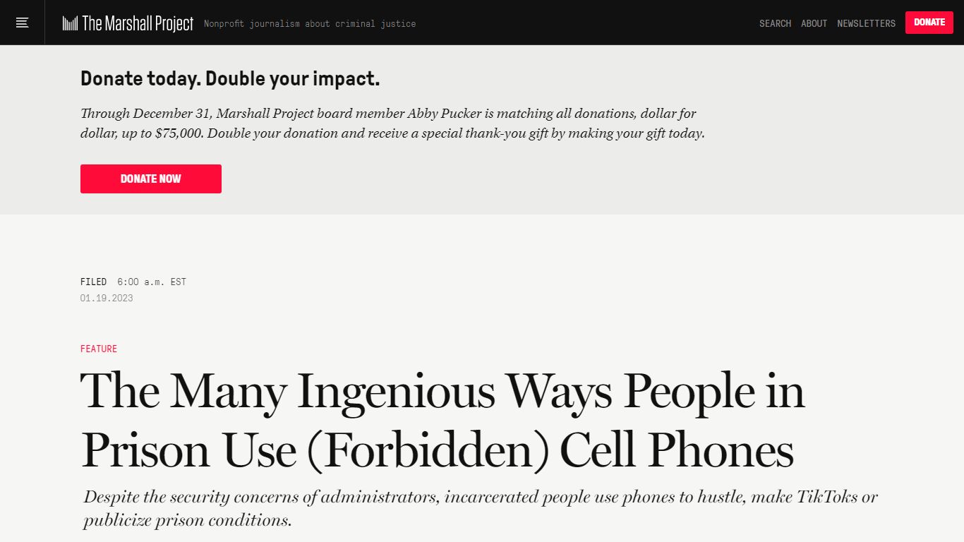 Prisoners Usually Can't Have Cell Phones. See How People Use Them ...